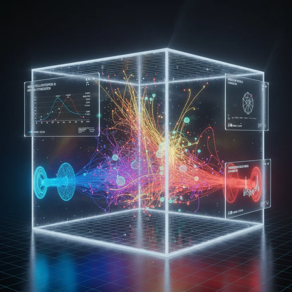 3D CFD airflow simulation with temperature labels